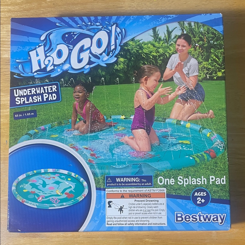 Bestway H2O GO! Underwater Splash Pad - Blue